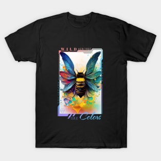 Bee Discovery Adventure Nature Planet Earth Paint T-Shirt